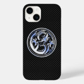 Coques Case-Mate iPhone Style Chrome Dragon Crest Carbon Impression (Verso)