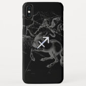 Coques Case-Mate iPhone Style Chrome Sagittarius Zodiac Connexion Hevelius (Dos)