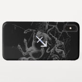 Coques Case-Mate iPhone Style Chrome Sagittarius Zodiac Connexion Hevelius (Dos (Horizontal))