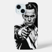 Coques Case-Mate iPhone Style comique Virile Man (Verso)