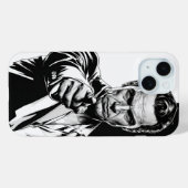 Coques Case-Mate iPhone Style comique Virile Man (Verso (horizontal))