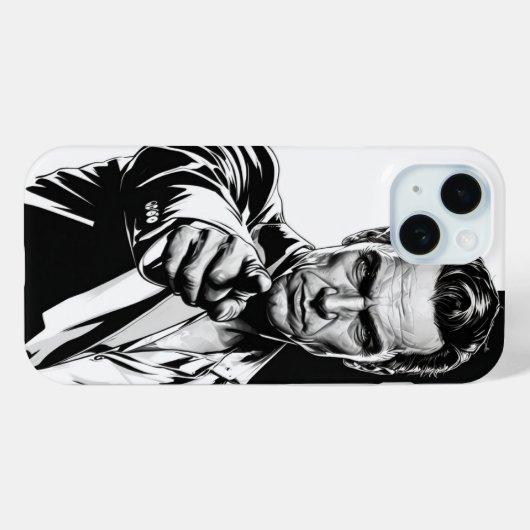 Coques Case-Mate iPhone Style comique Virile Man (Verso (horizontal))