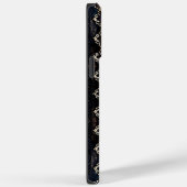 Coques Case-Mate iPhone Style Cuir Espresso Romantique & Dentelle Envelopp (Verso / Droite)