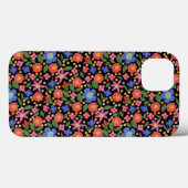 Coques Case-Mate iPhone Style d'art populaire Floral sur Black iPad Mini C (Verso (horizontal))