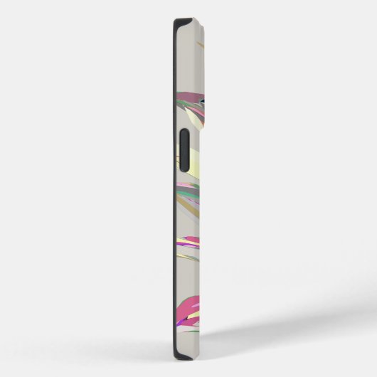 Coques Case-Mate iPhone Style d'art vectoriel Plante tropical Abstrait (Verso / Droite)