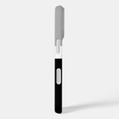 Coques Case-Mate iPhone Style de couleur gris blanc noir (Verso / Droite)