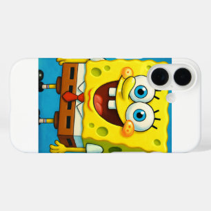 Coques iPhone 16 Style de dessin amusant caractère jaune iPhone 16