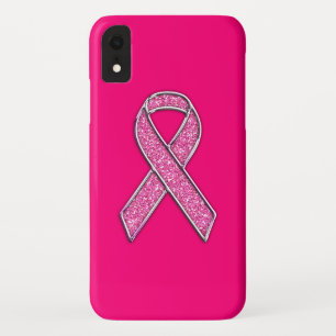 Coque Case-Mate Pour iPhone Style de Parties scintillant courbée Chrome Pink R
