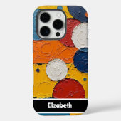Coques Case-Mate iPhone Style de peinture à l'huile d'Impasto (Verso)