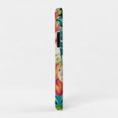 Coques Case-Mate iPhone Style de peinture à l'huile florale tropicale (Dos/Droite)