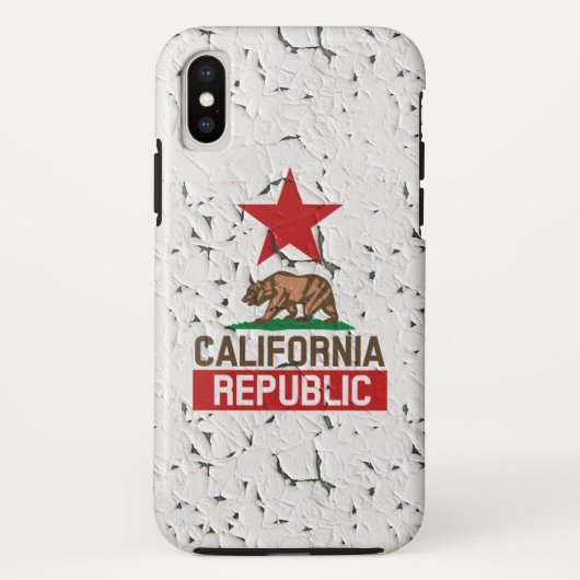 Coques Case-Mate iPhone Style de peinture Peinture de la Californie (Dos)