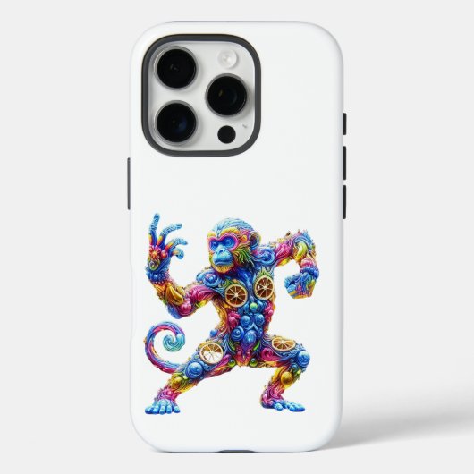 Coques Case-Mate iPhone Style de singe merveilleux (Verso)