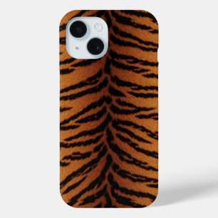 Coque Pour iPhone 15 🐅 Style d'impression d'animaux à rayures de tigre