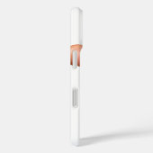 Coques Case-Mate iPhone Style d'ongles bleu (Verso / Droite)