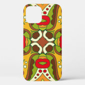 Coques Case-Mate iPhone Style ethnique oriental Motif sans couture (Verso)