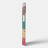 Coques Case-Mate iPhone Style floral élégant. Fleur brillant (Verso / Droite)