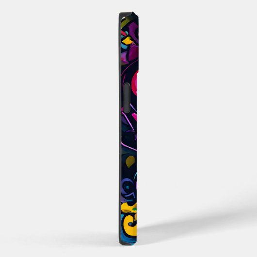 Coques Case-Mate iPhone Style Graffiti Art Abstrait (Verso / Droite)