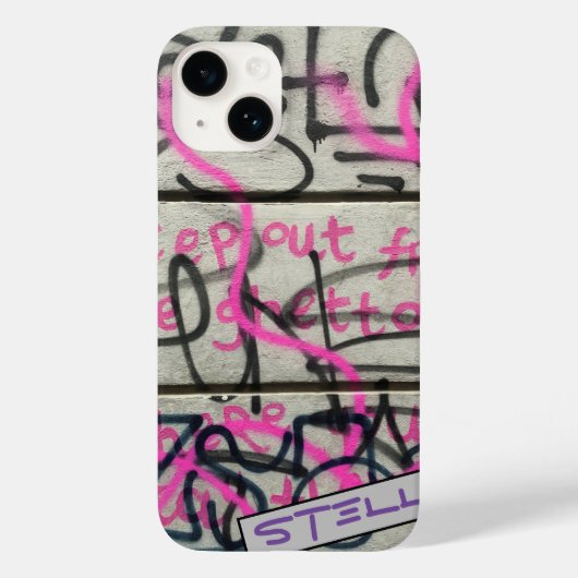 Coques Case-Mate iPhone Style Graffiti urbain (Verso)