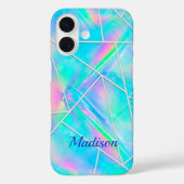 Coques Case-Mate iPhone Style holographique élégant géométrique (Verso)