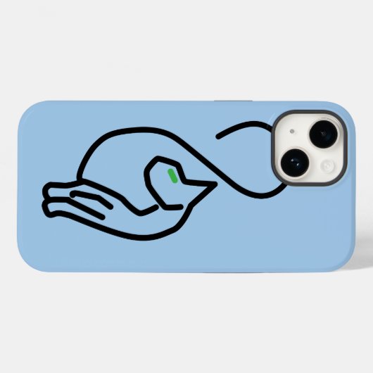 Coques Case-Mate iPhone Style Kitty Cat Outline (Verso (horizontal))