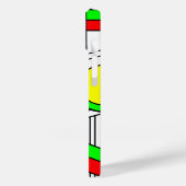 Coques Case-Mate iPhone Style moderne en verre de trait (Verso / Gauche)