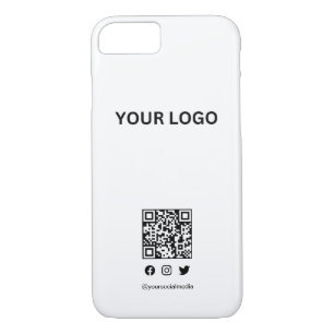 Case-Mate iPhone Case Style moderne modifiable code qr et texte