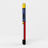 Coques Case-Mate iPhone Style Mondrian Design d'art Abstrait moderne (Dos/Droite)