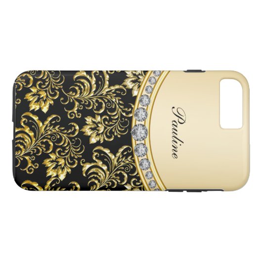 Coques Case-Mate iPhone Style monographique classique (Dos (Horizontal))
