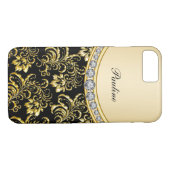 Coques Case-Mate iPhone Style monographique classique (Dos (Horizontal))