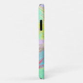 Coques Case-Mate iPhone Style Pastel Colors Art Abstrait (Dos/Droite)