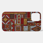 Coques Case-Mate iPhone Style Patchwork Impression ethnique brodée (Verso (horizontal))