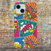 Coques Case-Mate iPhone Style Pop Art - Whimsical Retro Comic Explosion