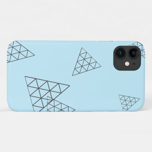 Coques Case-Mate iPhone Style Pyramide Triangle Formes Pastel (Dos (Horizontal))