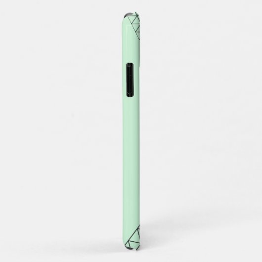 Coques Case-Mate iPhone Style Pyramide Triangle Formes Pastel (Dos/Droite)