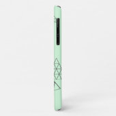 Coques Case-Mate iPhone Style Pyramide Triangle Formes Pastel (Dos/Gauche)