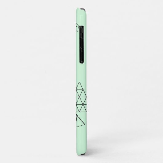 Coques Case-Mate iPhone Style Pyramide Triangle Formes Pastel (Dos/Gauche)
