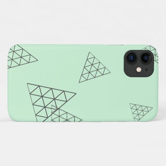 Coques Case-Mate iPhone Style Pyramide Triangle Formes Pastel (Dos (Horizontal))