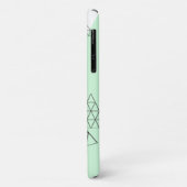 Coques Case-Mate iPhone Style Pyramide Triangle Formes Pastel (Dos/Gauche)