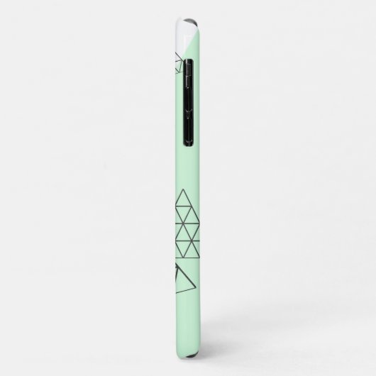 Coques Case-Mate iPhone Style Pyramide Triangle Formes Pastel (Dos/Gauche)