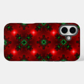Coques Case-Mate iPhone Style rétro Artdeco de Noël (Verso (horizontal))