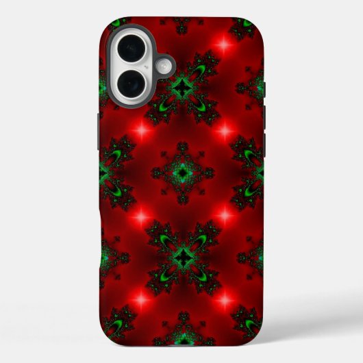 Coques Case-Mate iPhone Style rétro Artdeco de Noël (Verso)