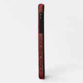 Coques Case-Mate iPhone style rouge de Kilim de couverture de l'iPhone 5s (Dos/Gauche)
