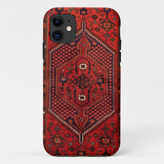 Coques Case-Mate iPhone style rouge de Kilim de couverture de l'iPhone 5s (Dos)