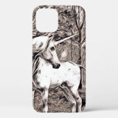 Coques Case-Mate iPhone Style rustique - Unicorn (Verso)