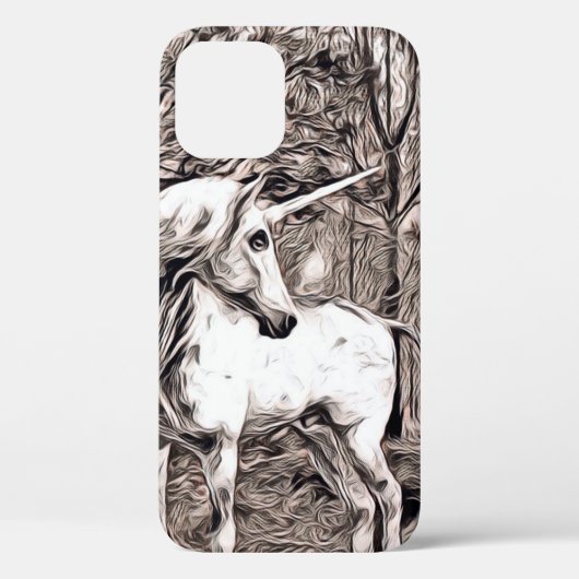 Coques Case-Mate iPhone Style rustique - Unicorn (Verso)