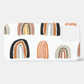Coques Case-Mate iPhone Style simple Pastel Rainbow pour enfants (Verso (horizontal))