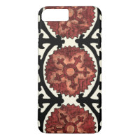 Style Suzani Motif Floral Décoratif