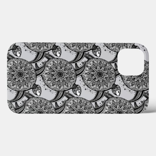 Coques Case-Mate iPhone Style Turtle Motif (Verso (horizontal))