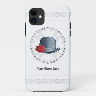 Case-Mate iPhone Case Style Vintage Casquette Flower Gentlemen Ajouter V