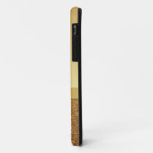 Coques Case-Mate iPhone Stylet rose et goldtone à la mode (Dos/Gauche)